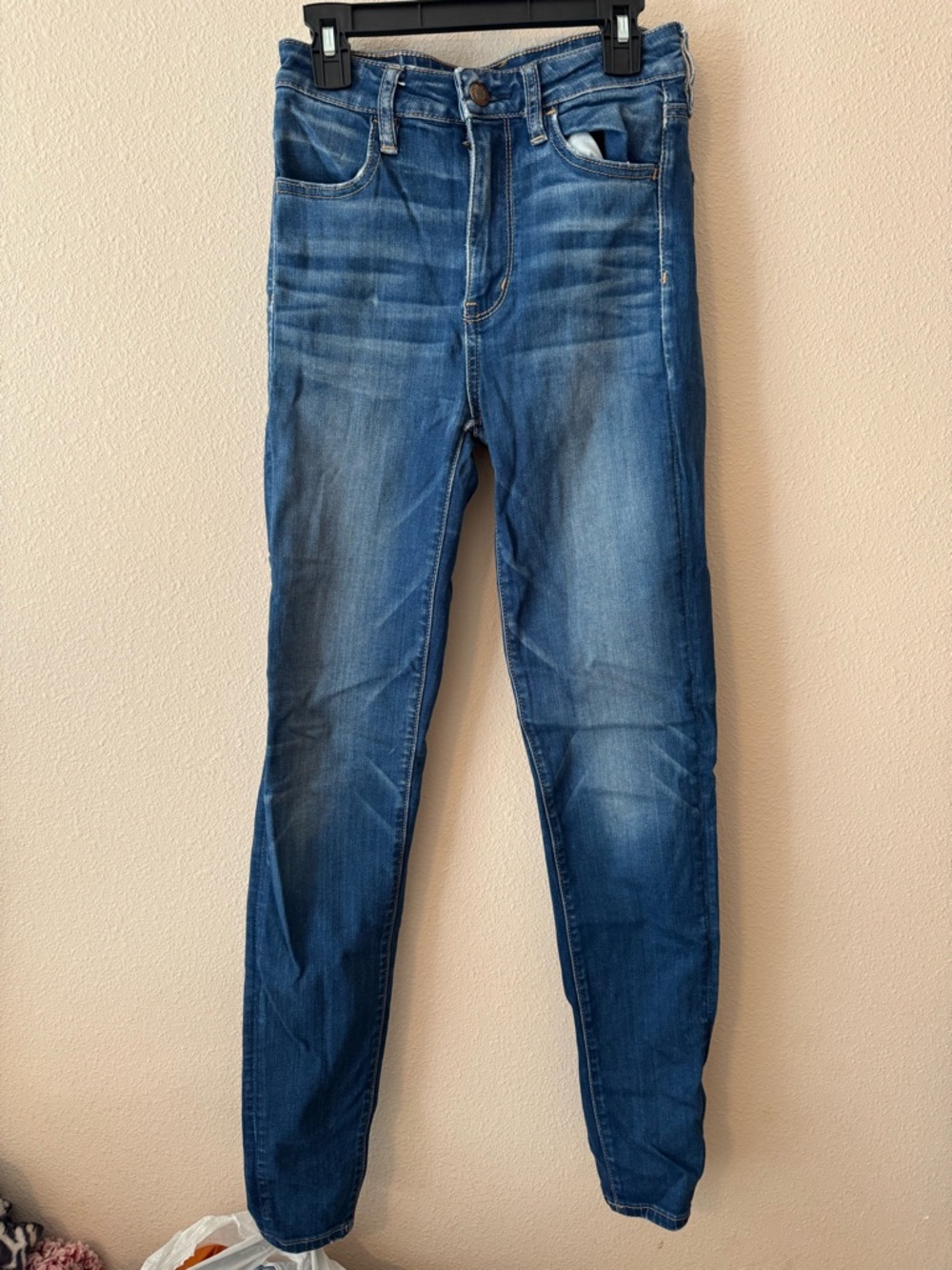 American Eagle Outfitters Skinny Jeans - Blue Wash